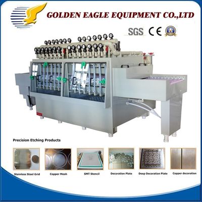 11.5kw/380V/50Hz High Precision PCB Etching Machine met 650mm*2000mm Etching Breedte