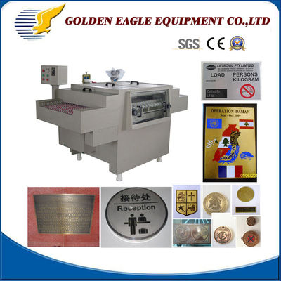 S650 4.5kw/380V fotochemische etseringsmachine voor magnesiummetalen etiketten en medailles