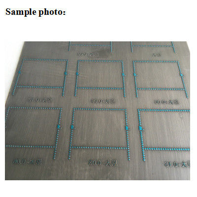 Chemische Zuur Etsen Ge-Db5060 Rotary Flexible Dies Making Machine met hoge precisie