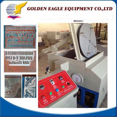 Hot Foil Stamping Die Etching Machine met PP plaat of roestvrij staal materiaal